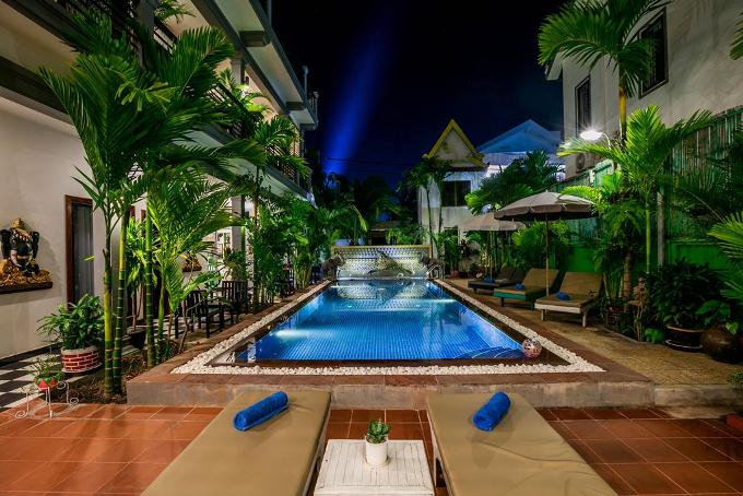 Asanak D'Angkor Boutique Hotel area or setting photo